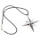 car hanging ornament with compass star design for rear view mirror 8