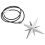 car hanging ornament with compass star design for rear view mirror 11