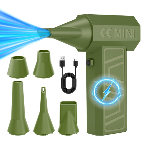 Kleiner Handventilator für den Außenbereich,-Militärgrün