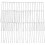 Rhinestone Rope Silver 1pack 35.4x4.7in 9
