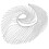 Rhinestone Rope Silver 1pack 35.4x4.7in 10