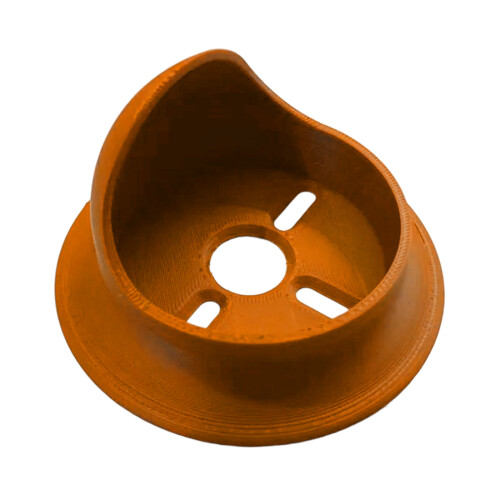 Robuste Bohrascheschüssel-Bohrstaubabsauger für eine-Orange