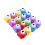 12 pezzi mini decoupage carta, strumento embossing fai da te 1