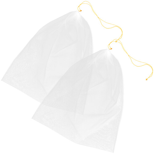 2 Pcs Filter Bag Reusable Fruit Grape Netting Bags Honey Straining 2