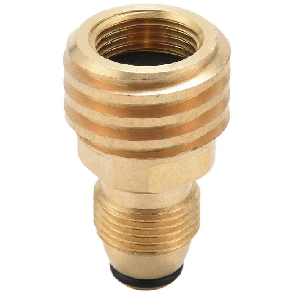Kikidex (As Show, One Size) Propane Gas Adapter Converts Pol Lp Tank Service Valve To Qcc1/Type1- Old To New