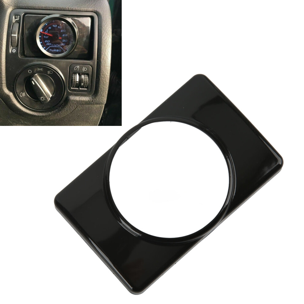 Air Vent Gauge Pod Adaptor Gloss For Mk4 Rhd Lhd 52Mm Gauge Black 7641357092749