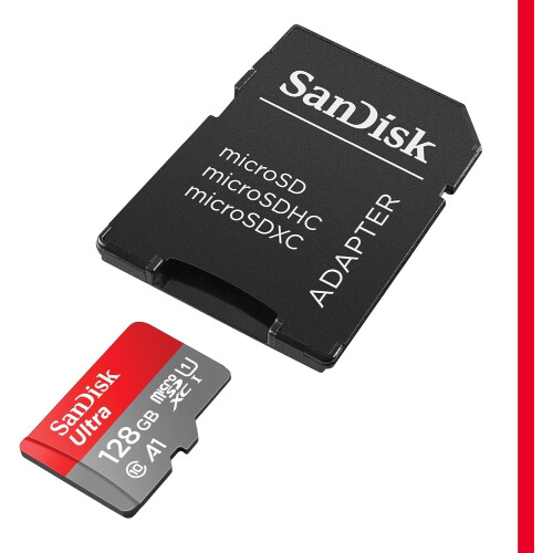 SanDisk SanDisk Ultra 128GB microSDXC Card+SD Adapter 1