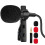 Mini Lavalier Mic Clip Recording Microphone For Pc Smartphone Black 6