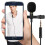 Mini Lavalier Mic Clip Recording Microphone For Pc Smartphone Black 2