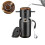 Transportable Camping Coffee Maker Set With Collapsing-Black 1