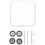 set ruote sostituibili per auto radiocomandate 1/64 5