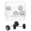 set ruote sostituibili per auto radiocomandate 1/64 4