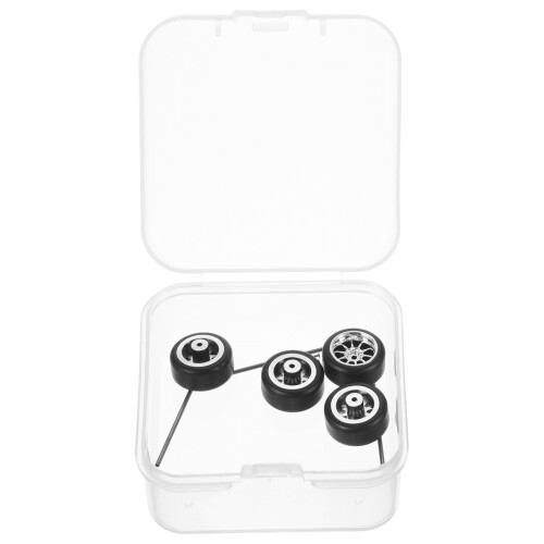 set ruote sostituibili per auto radiocomandate 1/64 1