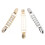 3 Pezzi Clip Per E Sciarpa Vintage 1