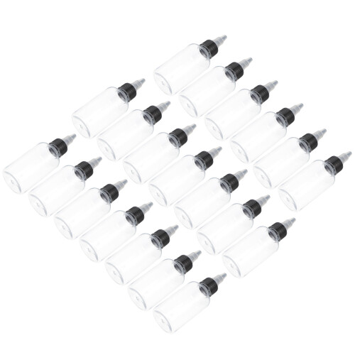 20 pezzi bottiglie da 50 ml per colla e sigillante trasparente