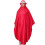 Bicycle Rain Gear Cape Lightweight Waterproof Red 1pack 5