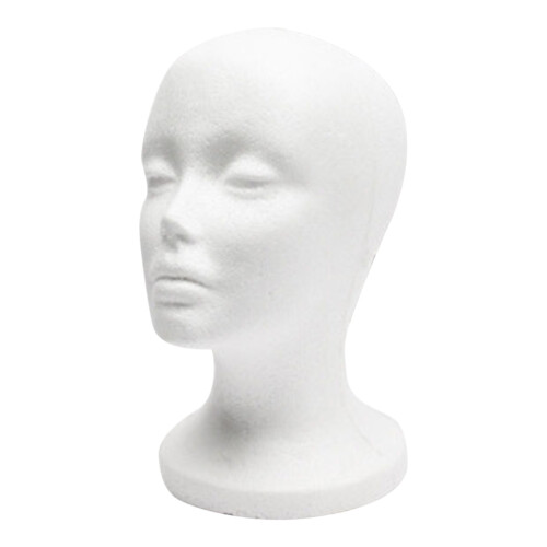 1 Pezzo Testa Cappello Sciarpa Parrucca Espositore Manichino Supporto