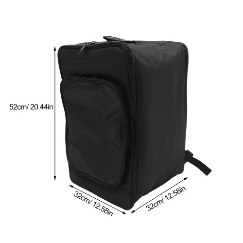 1pc Drum Holder Black Compact Lightweight Storage Bag 1