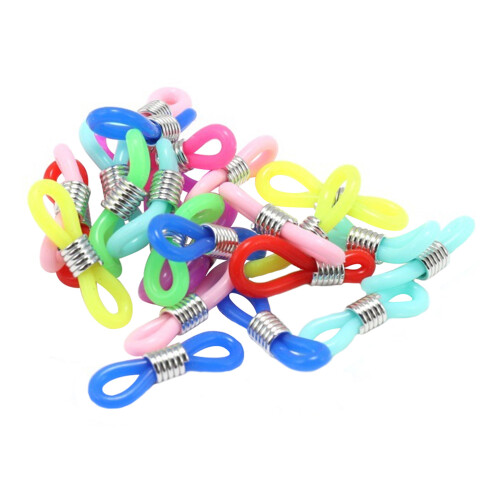 100 pezzi terminali per occhiali con connettori antiscivolo 1