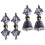 4 Pezzi Pendente Vajry Pestello Collana Religiosa Buddhista 1