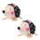 2 Pezzi Cuscino Rammendo Forma Portaspilli Piatto 5