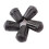 6 punte 3,3 cm per bastoni trekking antiscivole resistenti 2