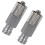 2 pezzi adattatori per a ago e iniettore, ago dispenser, 8