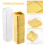50 pezzi scatole plastiche quadrate per dolci con e brioche 7
