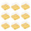 50 pezzi scatole plastiche quadrate per dolci con e brioche 9