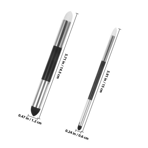 4 Pezzi Per Schizzi Gomma Pennello Set Pulizia Tavolozza 1