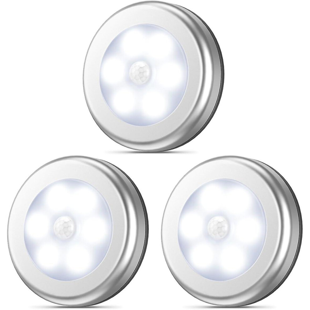 Kikidex (As Show, One Size) Motion Sensor Stick-Anywhere Cordless Battery-Powered Led Night Closet Sstair S, Tap S, Sa Light