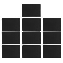 10 szt. mini tablic magnetycznych w kształcie L z planszą kredową