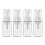 4Pcs Transparent Dispenser Pump Bottles Refillable Travel Containers 1