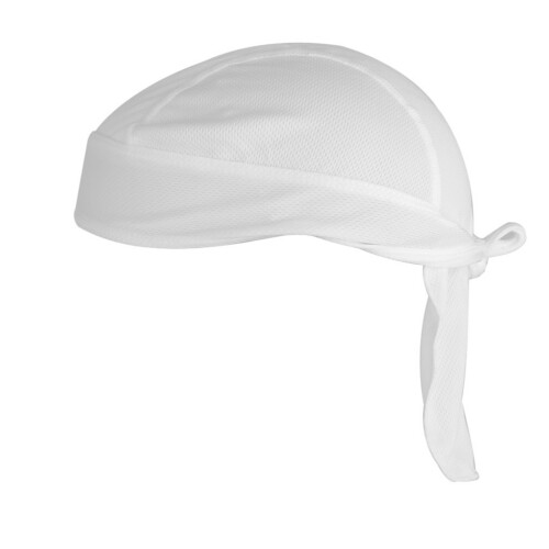 Czapka Rowerowa Unisex Szybkoschnąca Biała