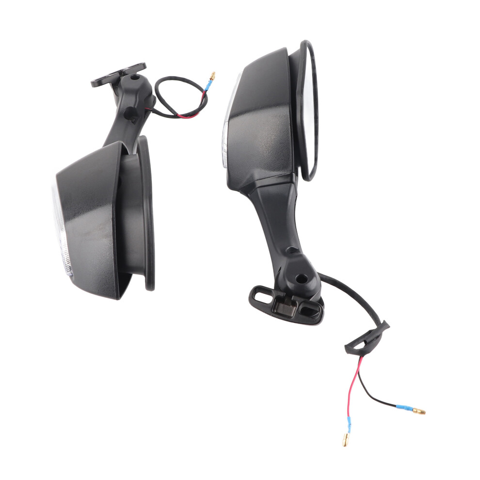 Led Turn Signal Rear View Mirror For Ninja Zx10r 2011Â2015 Motorcycle 9321357093226