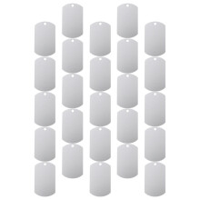 25 . aluminiowe tabliczki i znaczniki do uszu bydła
