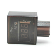 Waterproof Voltage Gauges 30V 100V Digital Display Meter-Red