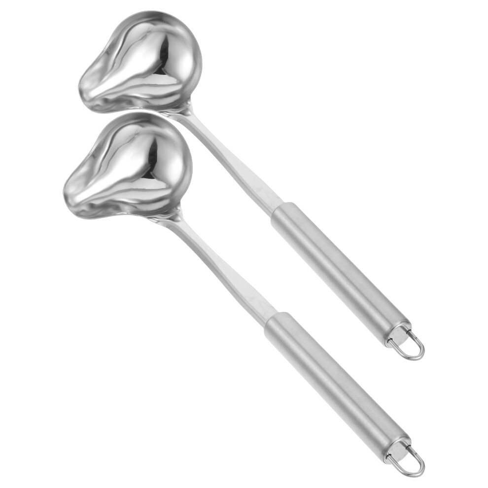 2 Sztuki ŁYżKi Z Nierdzewnej Stali Kacze Dzioby Do SosóW I Oleju-image