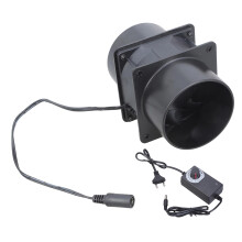Souffleur d'échappement réglable en ligne, 80mm, 12V, 1,35 a,