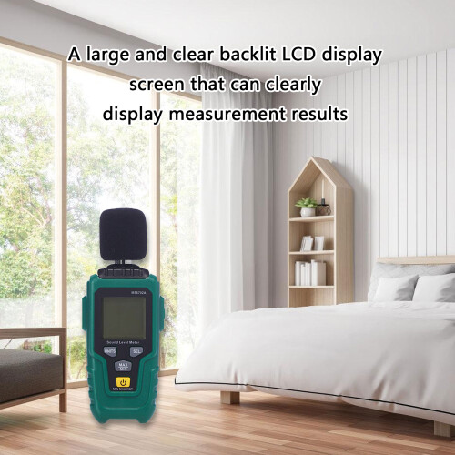 Lightweight Precise Decibel Measurement Tool with Clear LCD 1