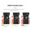 Digital Wall Moisture Meter Audible Alarm Risk Indicators Auto 4