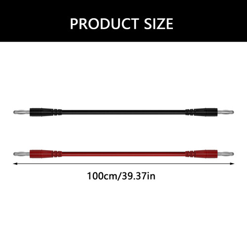High Conductivity 4mm Double End Banana Connector 4mm Double 2