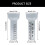 Heatproof Wide Base Precipitation Measuring-Flashlight No. 1 4