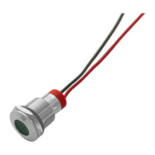 Corrosiebestendige metalen-12 mm groen licht 220V bedrading