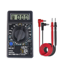 Kleine digitale multimeter ABS-voltmeter voor