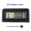 Kleine digitale multimeter ABS-voltmeter voor 5