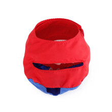 Pet Kat Schoonmaakbadcap Anti-Beet Drukverminderend Rood 18-26 Cm