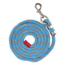 Cuerda gruesa para caballos 3 m Diámetro 1,5 cm Azul grisáceo Correa