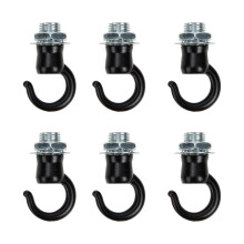 Ceiling Hook Iron 6pcs 0.9in 0.7in
