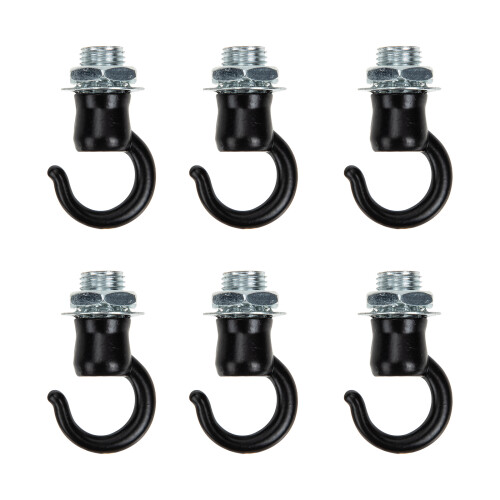 Ceiling Hook Iron 6pcs 0.9in 0.7in